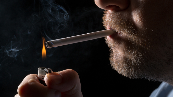 Begivenheder - Rygning cigaret