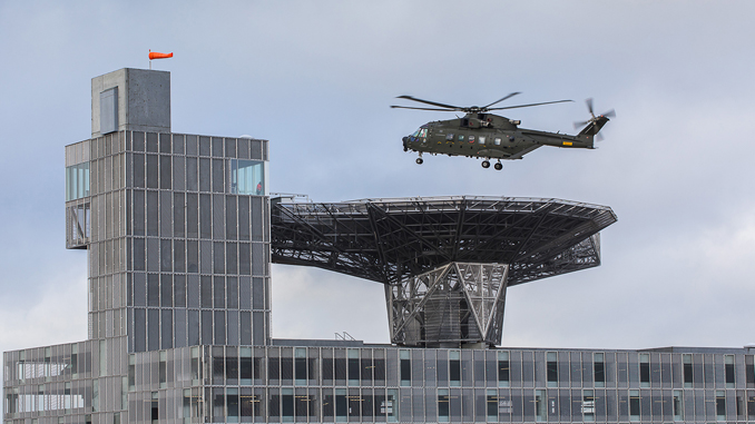 Steder - Redningshelikopter Skejby Helipad